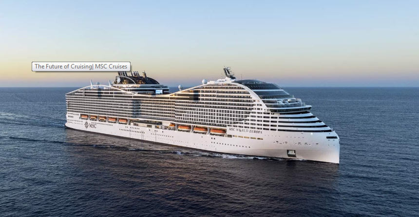 MSC Cruceros compromiso sostenibilidad