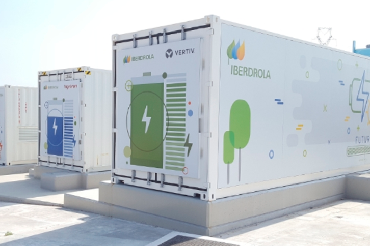 Baterías ion de litio de Iberdrola