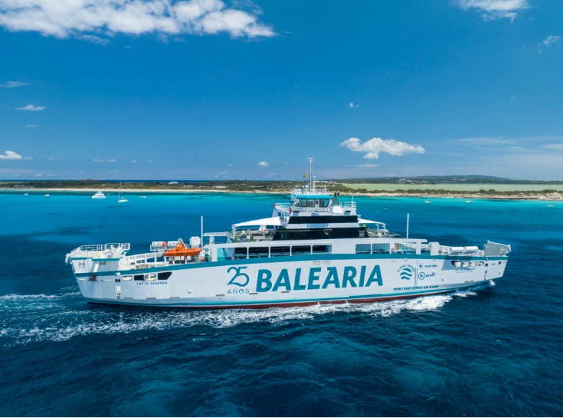 Baleària primer ‘ferry’ eléctrico de España entre Ibiza y Formentera